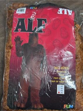 ALF Costume by FUN - Red & Brown Character Bodysuit